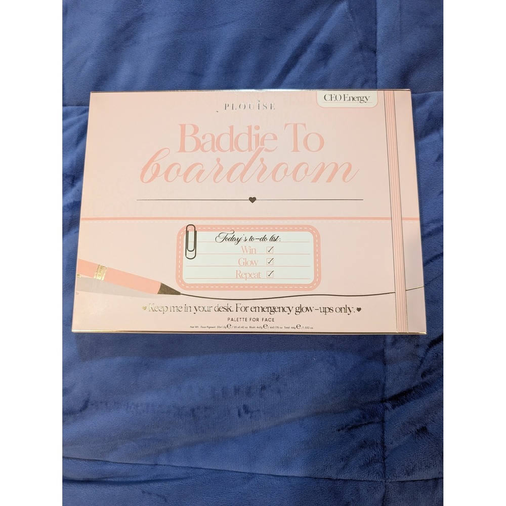 P Louise Baddie To Boardroom Face Palette Women Pink CEO Energy Collection